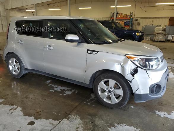 2019 Kia Soul  Silver vin: KNDJN2A2XK7695311