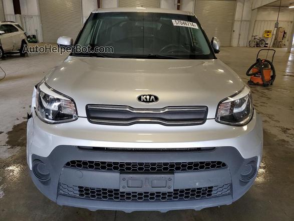 2019 Kia Soul  Silver vin: KNDJN2A2XK7695311