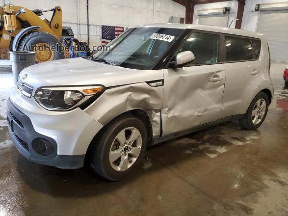 2019 Kia Soul  Silver vin: KNDJN2A2XK7695311