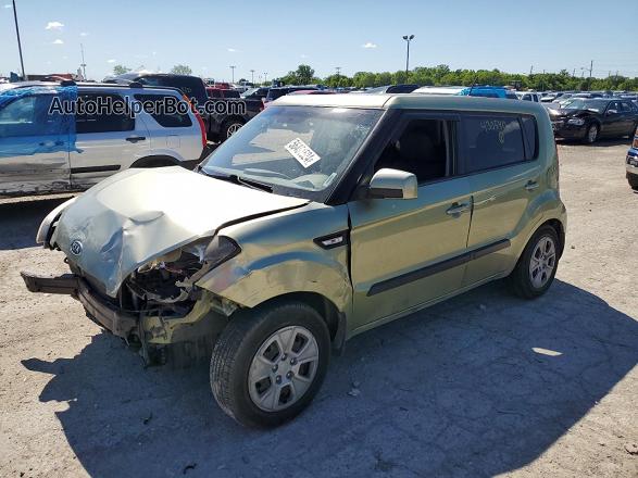 2012 Kia Soul  Green vin: KNDJT2A53C7430540