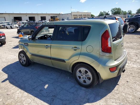 2012 Kia Soul  Green vin: KNDJT2A53C7430540