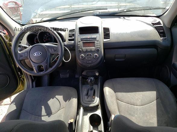 2012 Kia Soul  Green vin: KNDJT2A58C7434101
