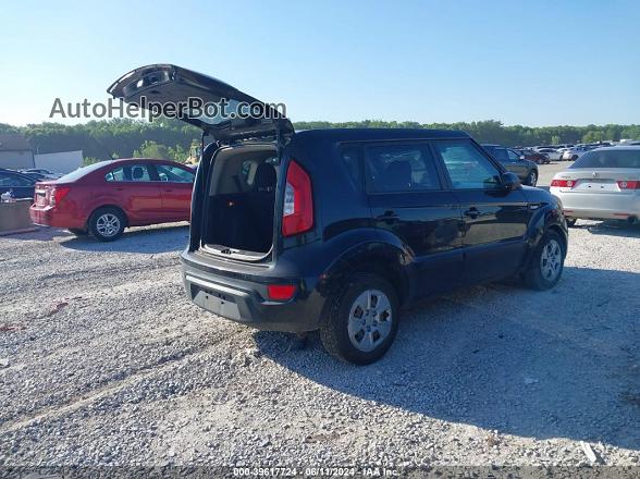 2012 Kia Soul   Black vin: KNDJT2A5XC7444872