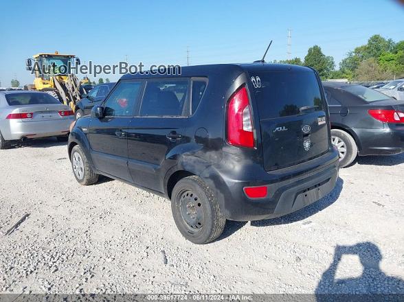 2012 Kia Soul   Black vin: KNDJT2A5XC7444872