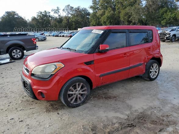 2012 Kia Soul + Red vin: KNDJT2A62C7447533