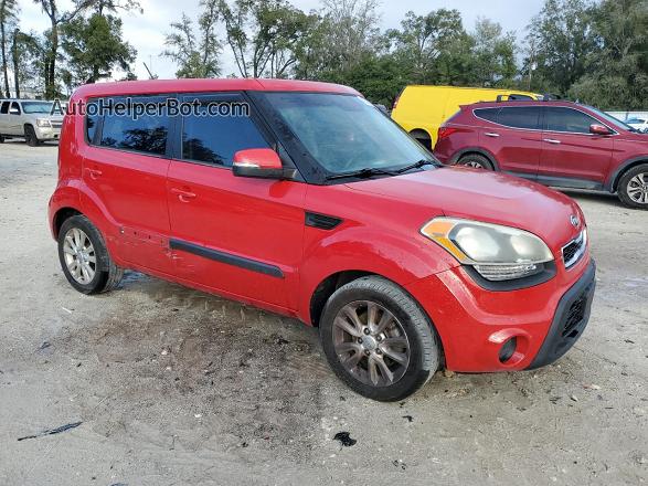 2012 Kia Soul + Red vin: KNDJT2A62C7447533
