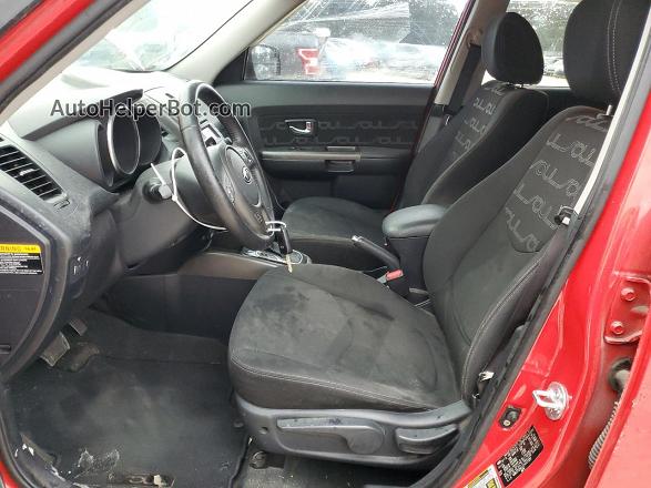 2012 Kia Soul + Red vin: KNDJT2A62C7447533