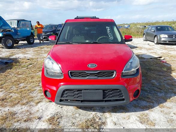 2012 Kia Soul + Red vin: KNDJT2A65C7474449