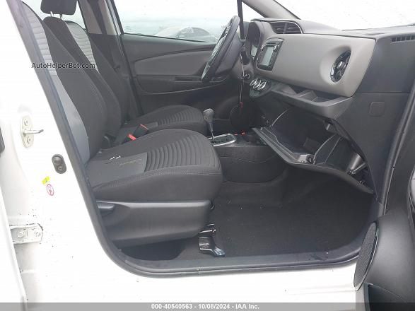 2018 Toyota Yaris Le White vin: VNKKTUD30JA095030