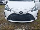 2018 Toyota Yaris Le White vin: VNKKTUD30JA095030