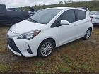 2018 Toyota Yaris Le White vin: VNKKTUD30JA095030