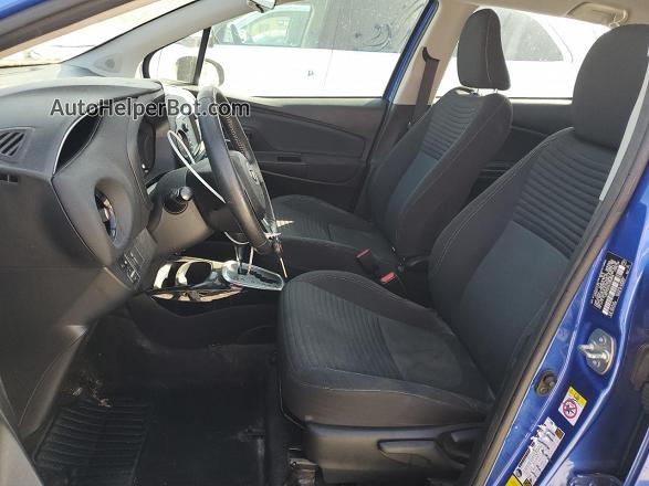 2018 Toyota Yaris L Blue vin: VNKKTUD33JA098990