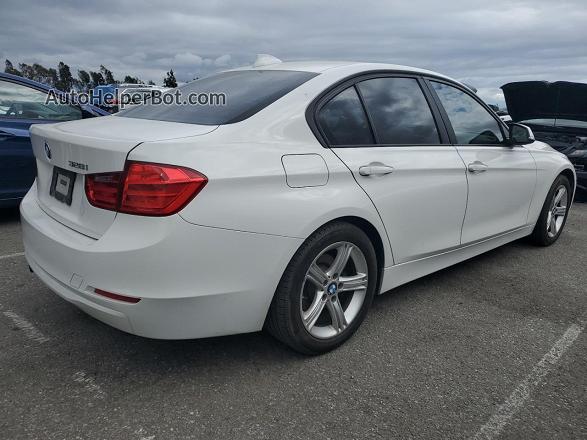 2014 Bmw 328 I White vin: WBA3A5C50EF604969