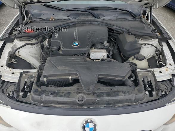 2014 Bmw 328 I White vin: WBA3A5C50EF604969
