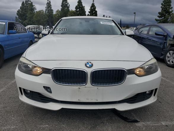 2014 Bmw 328 I White vin: WBA3A5C50EF604969