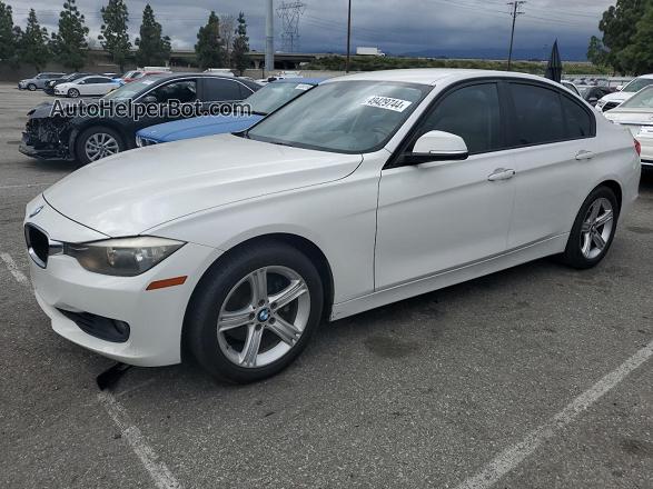2014 Bmw 328 I White vin: WBA3A5C50EF604969
