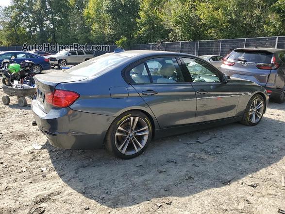 2014 Bmw 328 I Charcoal vin: WBA3A5C52EF605718