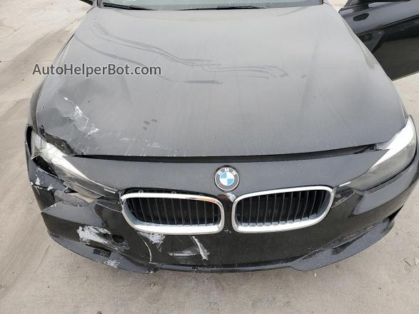 2014 Bmw 328 I Black vin: WBA3A5C5XEP600471
