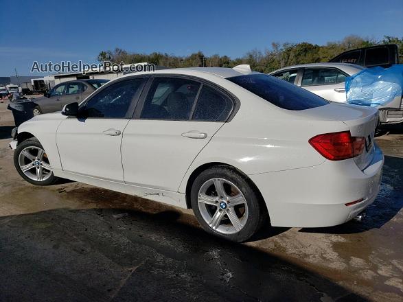 2014 Bmw 328 I White vin: WBA3A5G59ENP33390