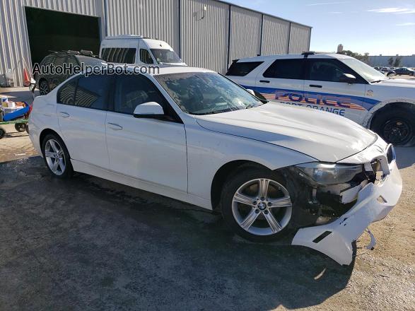 2014 Bmw 328 I White vin: WBA3A5G59ENP33390