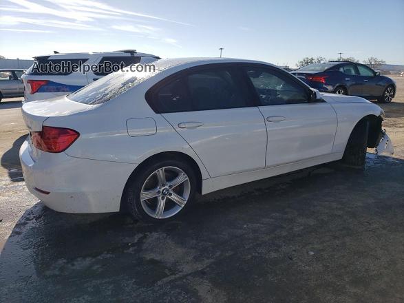 2014 Bmw 328 I White vin: WBA3A5G59ENP33390