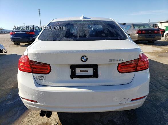 2014 Bmw 328 I White vin: WBA3A5G59ENP33390