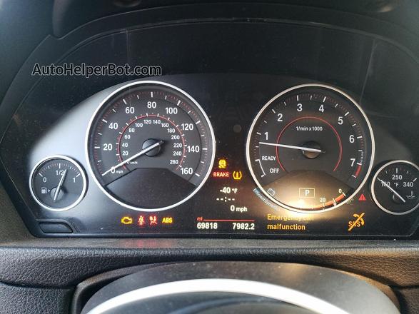 2014 Bmw 335 I Black vin: WBA3A9C55EF479216