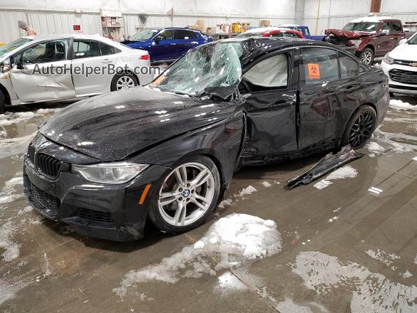 2014 Bmw 335 I Black vin: WBA3A9C59EF479395