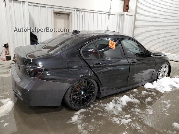 2014 Bmw 335 I Black vin: WBA3A9C59EF479395