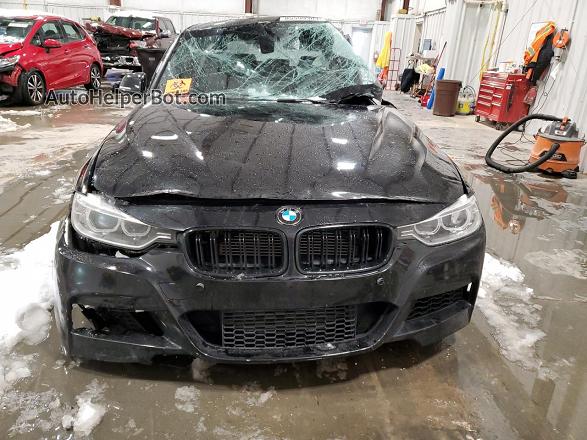 2014 Bmw 335 I Black vin: WBA3A9C59EF479395
