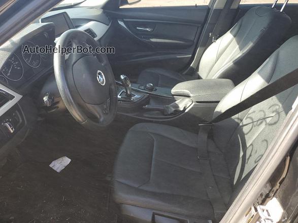 2014 Bmw 320 I Black vin: WBA3B1C50EPV79815