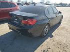 2014 Bmw 320 I Black vin: WBA3B1C50EPV79815