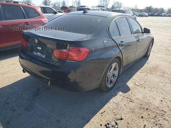 2014 Bmw 320 I Black vin: WBA3B1C50EPV79815
