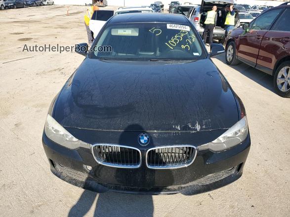 2014 Bmw 320 I Black vin: WBA3B1C50EPV79815