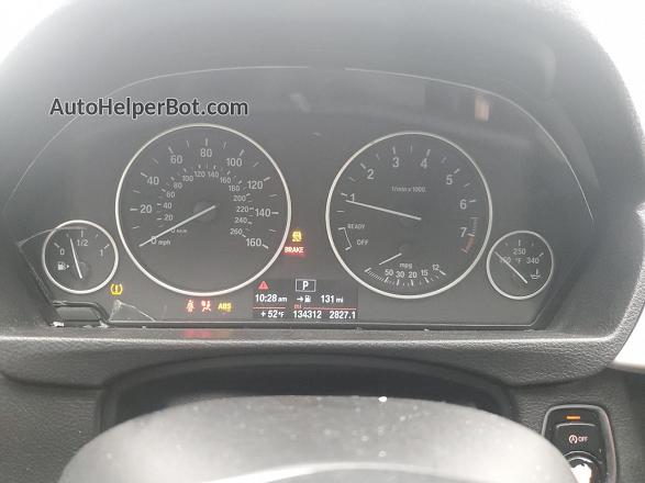 2014 Bmw 320 I White vin: WBA3B1C53EP680847