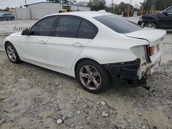 2014 Bmw 320 I White vin: WBA3B1C53EP680847