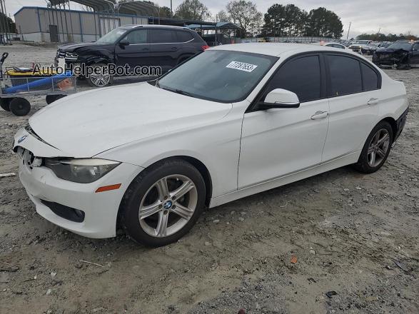 2014 Bmw 320 I White vin: WBA3B1C53EP680847