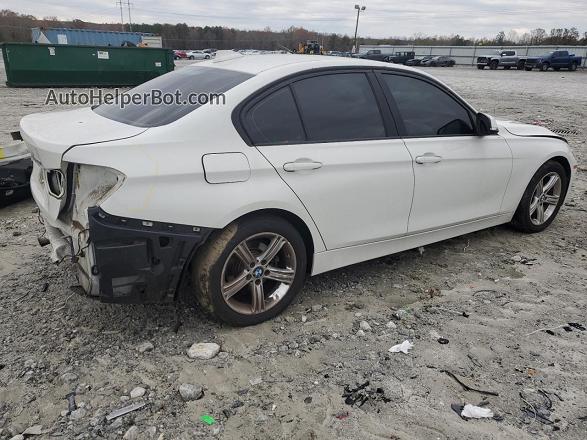 2014 Bmw 320 I White vin: WBA3B1C53EP680847