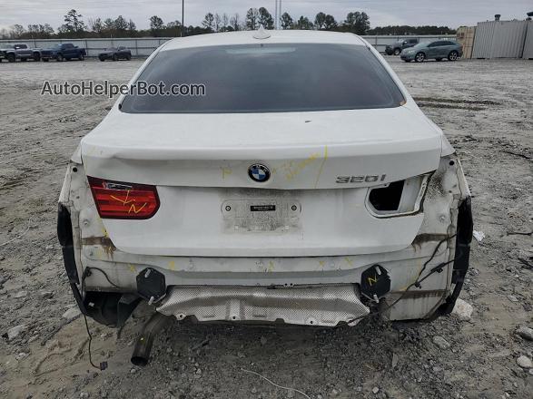 2014 Bmw 320 I White vin: WBA3B1C53EP680847