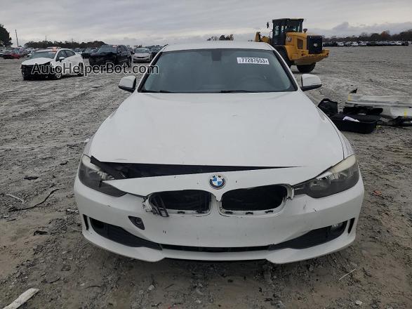 2014 Bmw 320 I White vin: WBA3B1C53EP680847