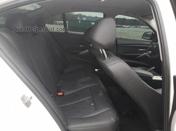 2014 Bmw 320 I White vin: WBA3B1C53EP680847