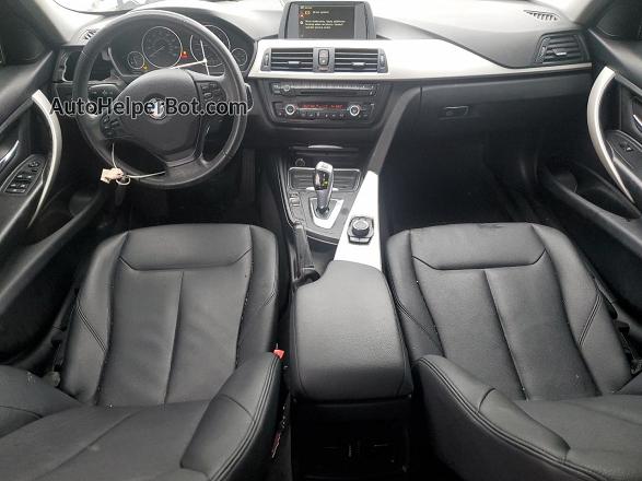 2014 Bmw 320 I White vin: WBA3B1C53EP680847