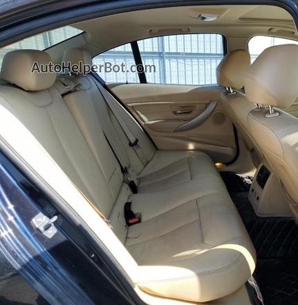 2014 Bmw 320 I Blue vin: WBA3B1C57EP679538