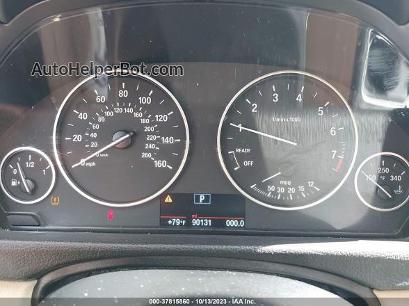 2014 Bmw 320i Dark Blue vin: WBA3B1C58EP680469