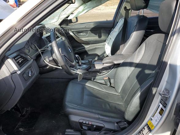 2014 Bmw 328 Xi Silver vin: WBA3B3C53EJ980998