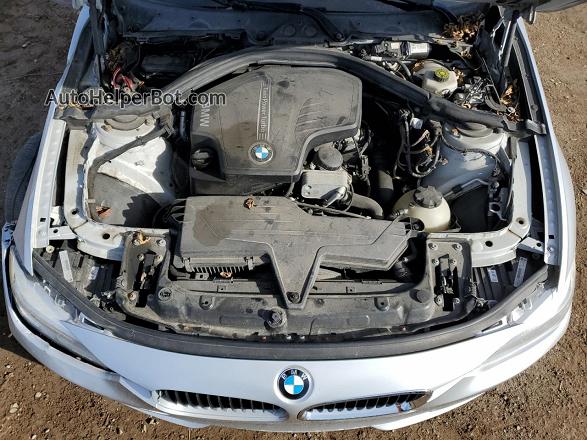 2014 Bmw 328 Xi Silver vin: WBA3B3C53EJ980998