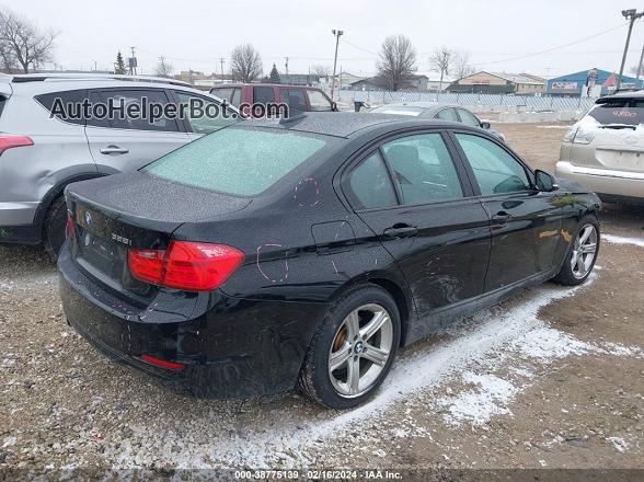 2014 Bmw 328i Xdrive Black vin: WBA3B3C58EJ981645