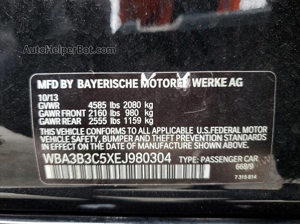 2014 Bmw 328 Xi Черный vin: WBA3B3C5XEJ980304