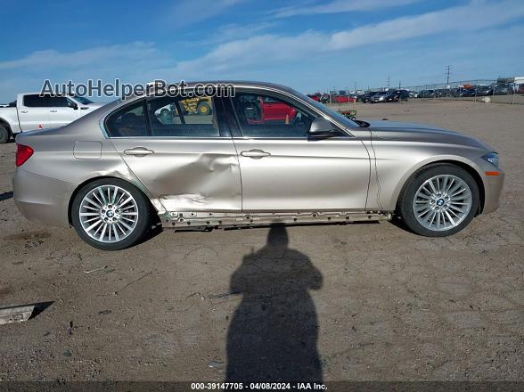 2014 Bmw 328i Xdrive Beige vin: WBA3B3G56ENR83865