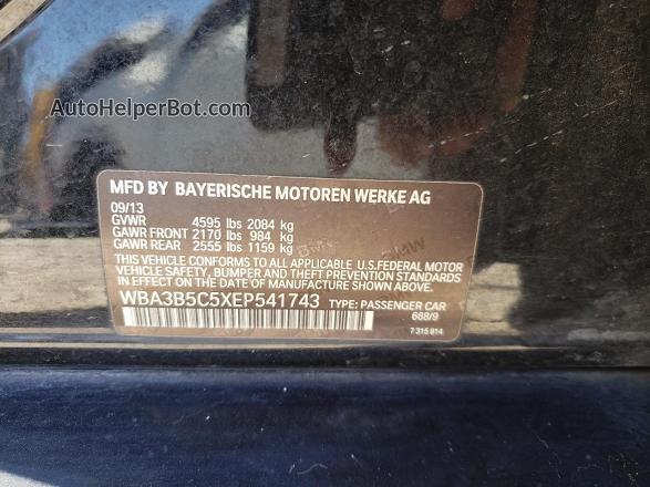 2014 Bmw 328 Xi Sulev Black vin: WBA3B5C5XEP541743